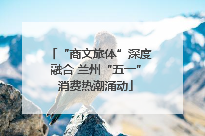 “商文旅体”深度融合 兰州“五一”消费热潮涌动