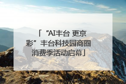 “AI丰台 更京彩”丰台科技园商圈消费季活动启幕