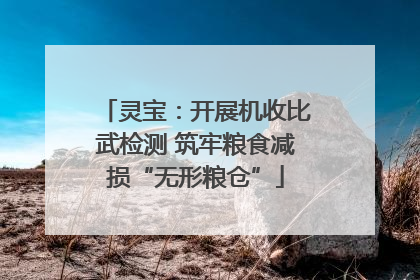 灵宝：开展机收比武检测 筑牢粮食减损“无形粮仓”