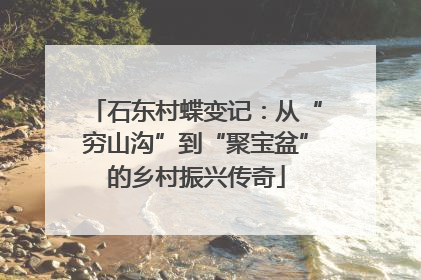 石东村蝶变记：从“穷山沟”到“聚宝盆”的乡村振兴传奇