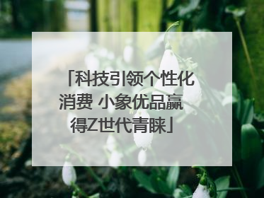 科技引领个性化消费 小象优品赢得Z世代青睐