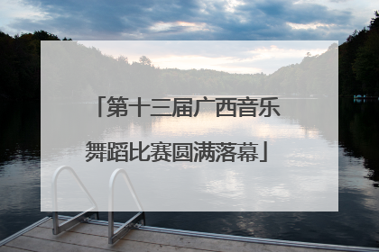 第十三届广西音乐舞蹈比赛圆满落幕