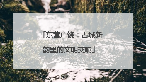 东营广饶：古城新韵里的文明交响
