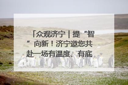 众观济宁｜提“智”向新！济宁邀您共赴一场有温度、有底气的“智造”之约
