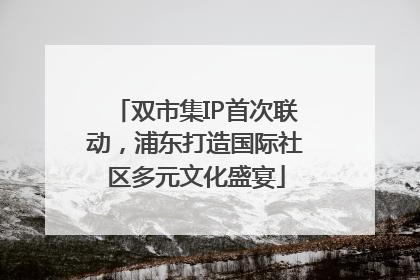 双市集IP首次联动，浦东打造国际社区多元文化盛宴