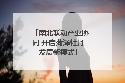 南北联动产业协同 开启菏泽牡丹发展新模式