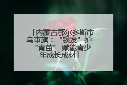 内蒙古鄂尔多斯市乌审旗：“银发”护“青苗” 赋能青少年成长成材