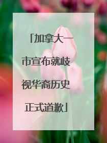 加拿大一市宣布就歧视华裔历史正式道歉