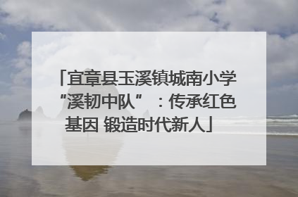 宜章县玉溪镇城南小学“溪韧中队”：传承红色基因 锻造时代新人