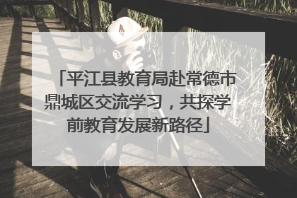 平江县教育局赴常德市鼎城区交流学习，共探学前教育发展新路径
