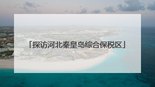 探访河北秦皇岛综合保税区