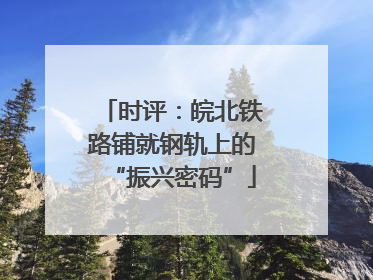 时评：皖北铁路铺就钢轨上的“振兴密码”