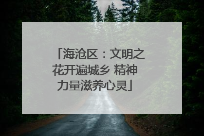 海沧区：文明之花开遍城乡 精神力量滋养心灵