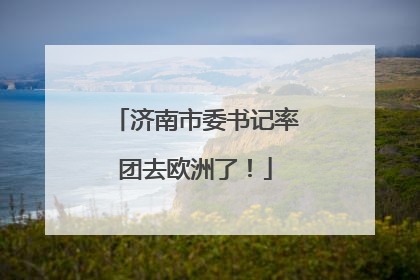 济南市委书记率团去欧洲了！