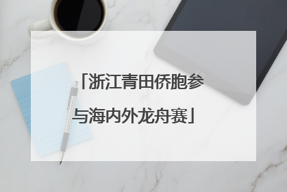浙江青田侨胞参与海内外龙舟赛