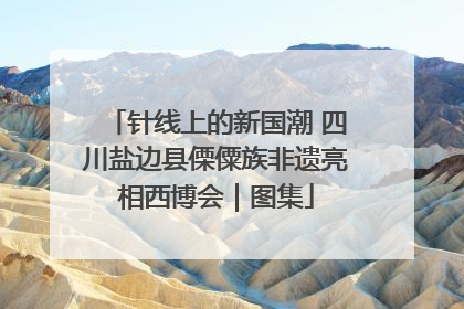 针线上的新国潮 四川盐边县傈僳族非遗亮相西博会｜图集