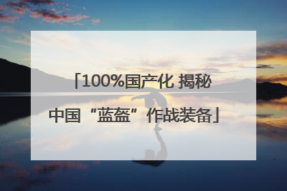 100%国产化 揭秘中国“蓝盔”作战装备