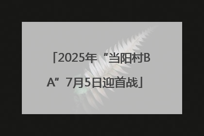 2025年“当阳村BA”7月5日迎首战