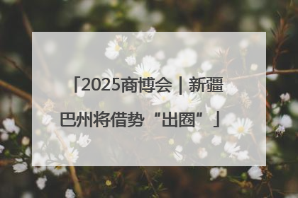 2025商博会｜新疆巴州将借势“出圈”