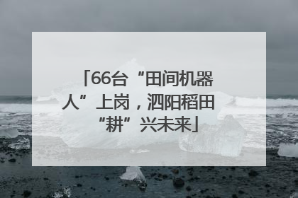 66台“田间机器人”上岗，泗阳稻田“耕”兴未来